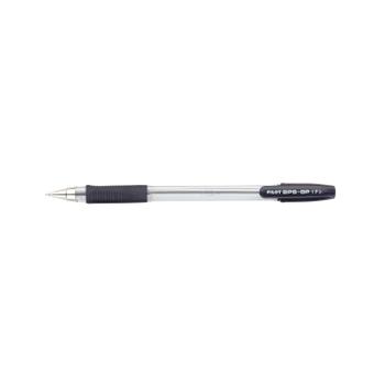 PILOT Medium Ball Pens Black (Pack of 12) BPS-GPM01 (13293)