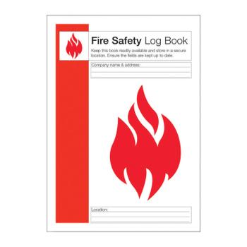 Unbranded Fire Safety Log Record Book (Aides compliance with fire safety standards) IVGSFLB (IVGFLB)