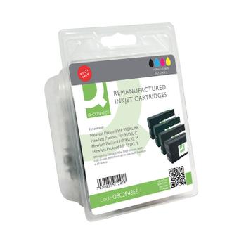 Q-CONNECT HP 950XL 951XL Remanufactured Ink Cartridges Multipack KCMY C2P43AE-COMP (C2P43AE-COMP)