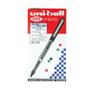 Uni-Ball Eye Micro UB-150 Liquid Ink Rollerball Pen 0.5mm Tip 0.3mm Line Black (Pack 12) - 162545000