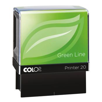 COLOP Green Line Word Stamp FIRST CLASS Red C144837FIR (C144837FIR)