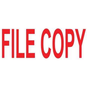 COLOP Green Line Word Stamp File COPY Red C144837FICO (C144837FICO)