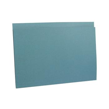 GUILDHALL Square Cut Folder Heavyweight Foolscap Blue (Pack of 100) FS290-BLUZ (FS290-BLUZ)