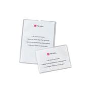 REXEL Nyrex Card Holder Polypropylene A4 Top Opening Clear (Pack 25) 12092