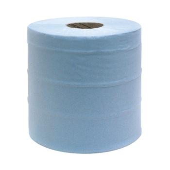 MAXIMA 2-Ply Blue Centrefeed Hand Wiper 150m (Pack of 6) 1105093 (1105002)