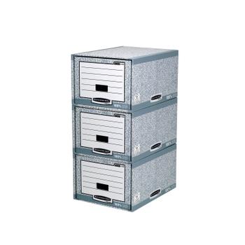 BANKERSB Fellowes Bankers Box System Storage Drawer Gry/White (Pack of 5) 01820 (01820)