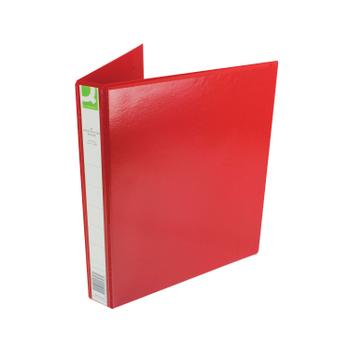 Q-CONNECT Presentation 25mm 4D-Ring Binder A4 Red KF01326 (KF01326)