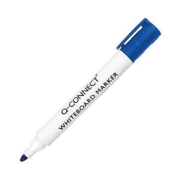 Q-CONNECT Drywipe Marker Pen Blue (Pack of 10) KF26036 (KF26036)