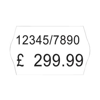 AVERY 2-Line Permanent Label 16x26mm White (Pack of 12000) WP1626 (WP1626)