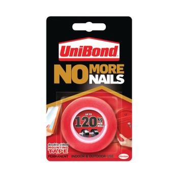 NO MORE NA Unibond No More Nails Ultra Strong Roll Permanent 19mm x 1.5m (781746)