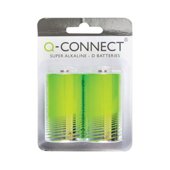 Q-CONNECT D Battery (Pack of 2) KF00491 (KF00491)