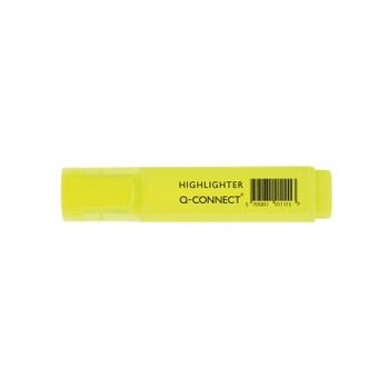 Q-CONNECT Yellow Highlighter Pen (Pack of 10) KF01111 (KF01111)