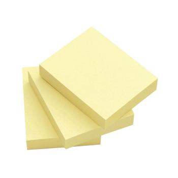 Q-CONNECT Quick Notes 51x76mm Yellow (Pack of 12) KF10501 (KF10501)