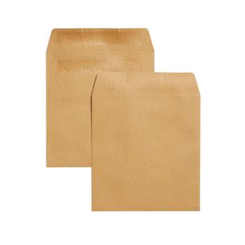 Q-CONNECT Envelope Wage 108x108mm Plain Self Seal 90gsm Manilla (Pack of 1000) KF3420 (KF3420)