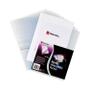 REXEL Heavy Duty Multi Punched Pocket Polypropylene A4 115 Micron Top and Side Opening Clear (Pack 25) 11031