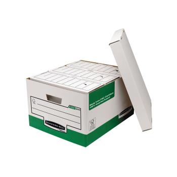 BANKERSB Fellowes Bankers Box System Storage Box W370xD255xH440mm (Pack of 10) 00791-FFLP (00791-FFLP)