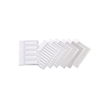 Q-CONNECT 20-Part A-Z Index Multi-punched Polypropylene White A4 KF01351 (KF01351)