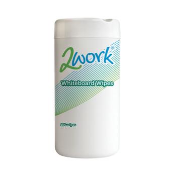 2WORK Whiteboard Cleaning Wipes (Pack of 100) DB50372 (DB50372)