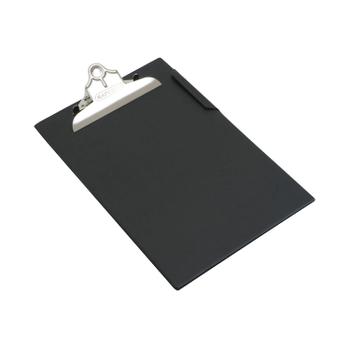 Rapesco Clipboard PVC-finish Heavy-duty A4/ Foolscap Black - CD1000B2 (CD1000B2)