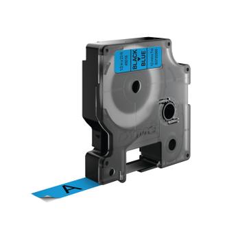 DYMO 45016  Label Tape 12mm x 7m Black on Blue S0720560 (S0720560)