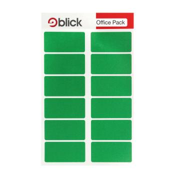 Blick Labels in Office Packs 25mmx50mm Green (Pack of 320) RS019558 (RS019558)