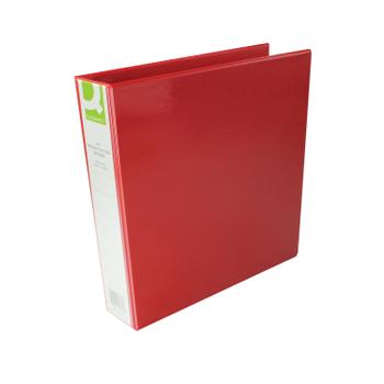 Q-CONNECT Presentation 40mm 4D Ring Binder A4 Red KF01330 (KF01330)