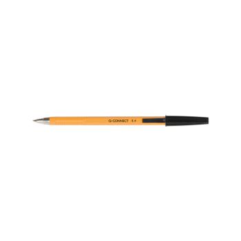 Q-CONNECT Ballpoint Pen Fine Black (Pack of 20) KF34046 (KF34046)