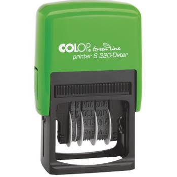 COLOP S220 Green Line Date Stamp 15520050 (15520050)