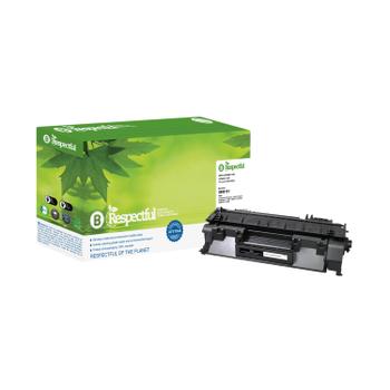 RESPECTFUL HP 05A Compatible Black LaserJet Toner Cartridge CE505A (505A-BPE)