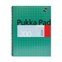 PUKKA PAD Ruled Wirebound Metallic Jotta Notebook 200 Pages A4 (Pack of 3) JM018