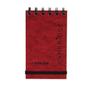 CAMBRIDGE 76 X 127mm Elastic Red Notebook