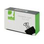 Q-CONNECT Foldback Clip 32mm Black (Pack of 10) KF01284