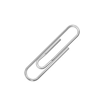 Q-CONNECT Paperclips Lipped 32mm (Pack of 1000) KF01317 (KF01317)