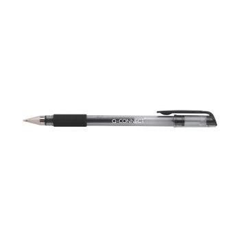 Q-CONNECT Gel Rollerball Pen Medium Black (Pack of 10) KF21716 (KF21716)