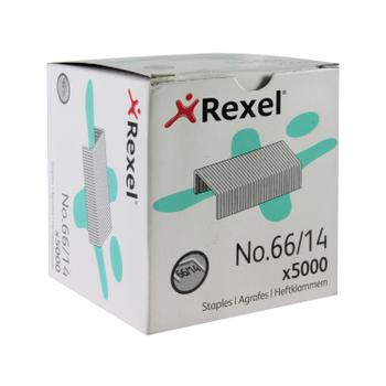 REXEL 66/14mm Staples (Pack 5000) 06075 (06075)