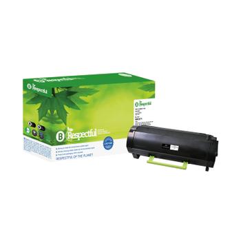 RESPECTFUL Compatible Lexmark MS310 Black Toner High Yield 50F2H00 (MS310-HY-BPE)