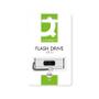 Q-CONNECT USB 3.0 Slider 128GB Flash Drive Silver/Black KF16375