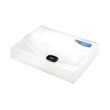 Rapesco 60mm Rigid Wallet Box File A4 Clear - 714 (0714)
