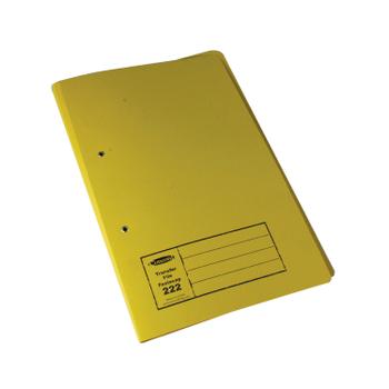 GUILDHALL Exacompta Guildhall Transfer File 285gsm Foolscap Yellow (Pack of 25) 346-YLWZ (22209)