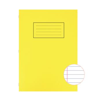 SILVINE A4 Exercise Book Ruled Yellow 80 Pages (Pack 10) - EX109 (EX109)