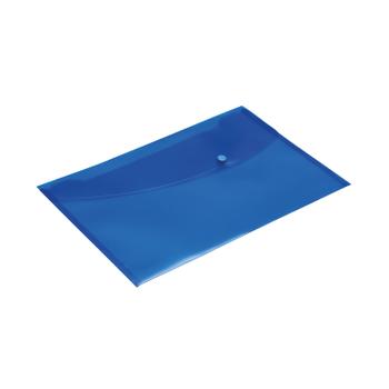 Rapesco Popper Wallet Foolscap Blue (Pack of 5) 0693 (0687)