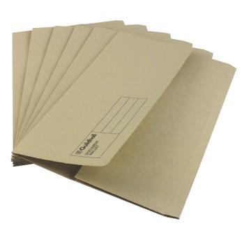 GUILDHALL Exacompta Guildhall Document Wallet Foolscap Buff (Pack of 50) GDW1-BUF (GDW1-BUF)