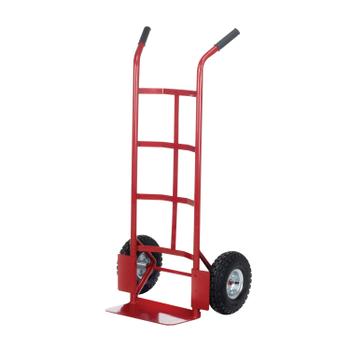 BARTON Pneumatic Tyre Sack Truck Red 150kg Capacity (H1155 x W550 x D450mm) PTST (PTST)