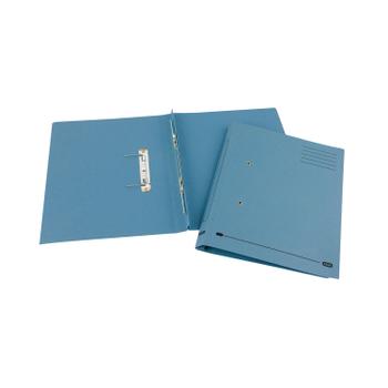 ELBA Spring Transfer File Manilla Foolscap 285gsm Blue (Pack 25) 100090159 (100090159)