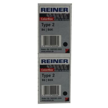 COLOP Reiner B6K Replacement Ink Pad Black (Pack of 2) RB6KINK (RB6KINK)