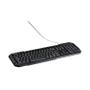 Q-CONNECT Ergonomic Wired Keyboard Black KF00779