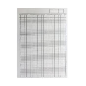 Q-CONNECT 8-Column Analysis Pad A4 KF01082 (KF01082)