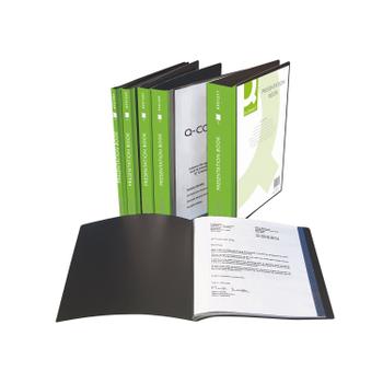 Q-CONNECT Presentation Display Book 10 Pocket A4 Black KF01263 (KF01263)