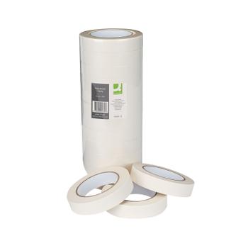 Q-CONNECT Masking Tape 24mm x 50m (Pack of 12) KF01789 (KF01789)