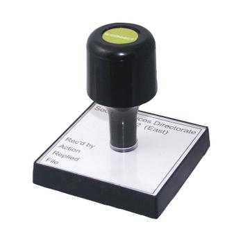 Q-CONNECT Voucher for Custom Rubber Stamp 75x35mm KF02102 (KF02102)